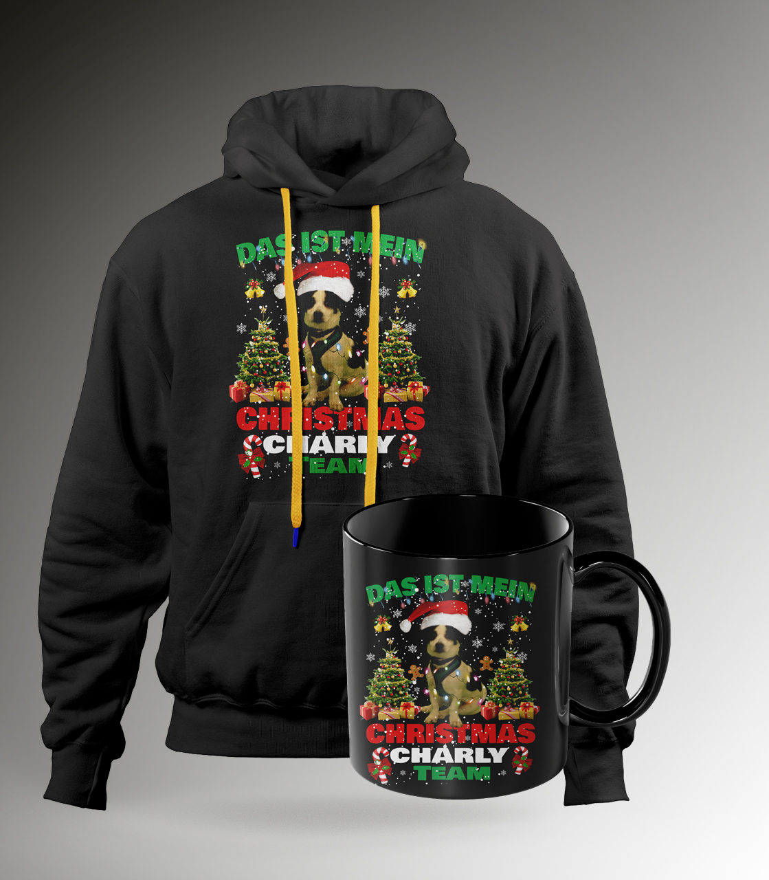 PHP Script Unisex Hoodie Schwarz + Tasse - Das ist mein