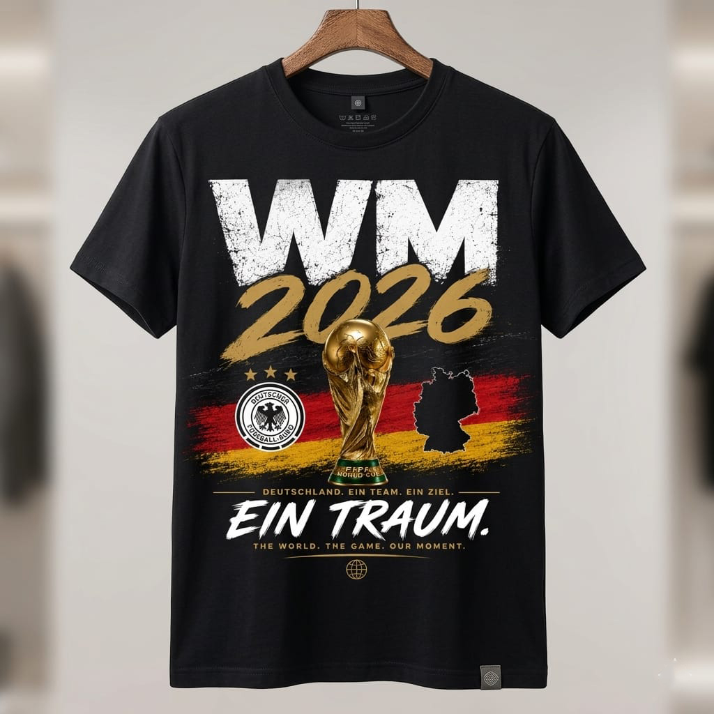 PHP Script WM 2026 Fan-T-Shirt mit Druck 