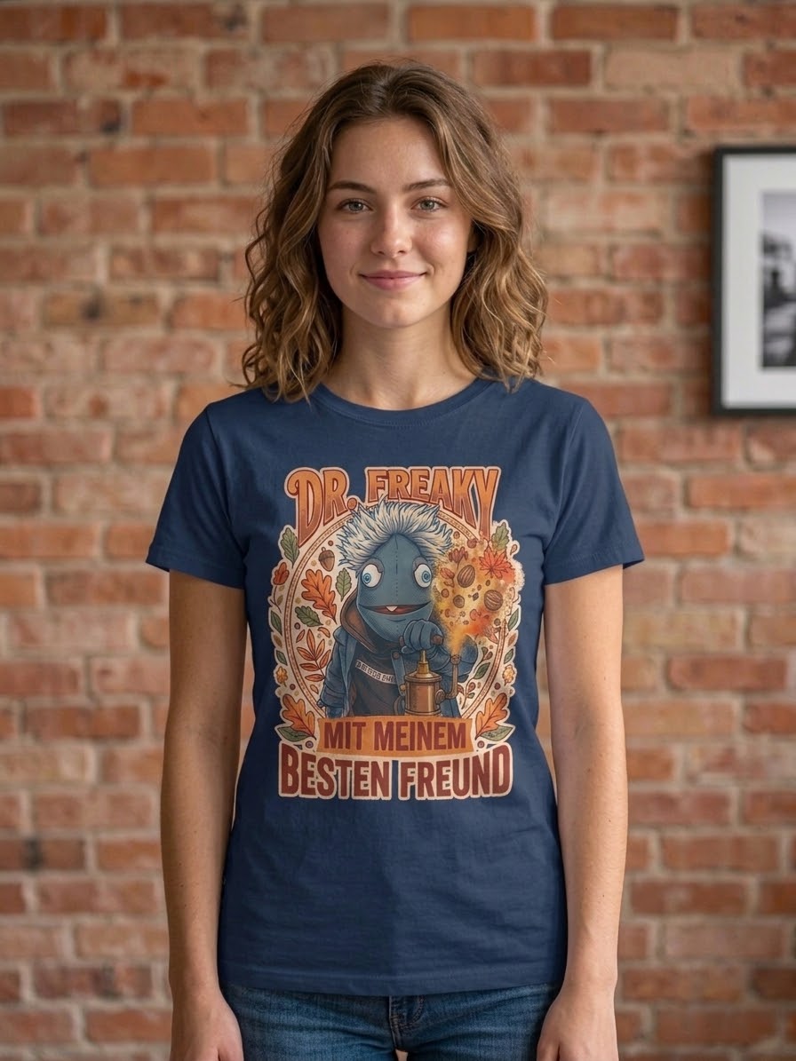 Dr. Freaky Herbst T-Shirt – Bild 3